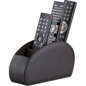 Kahverengi Deri Kumandalık / Kumanda Standı Kahverengi / Deri Kumandalık