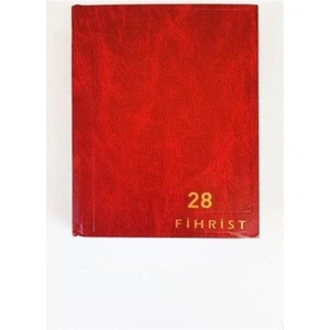 Ticari Fihrist 28'li 17X24 Cilt Bezli