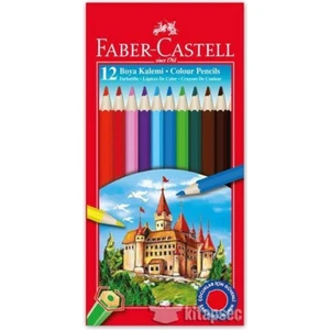 Castell 12'li Kuru Boya Faber Castell 12'li Kuru
