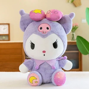 25CM Sanrio Peluş Oyuncak Bebek Karikatür Kawali Kuromi Benim Melody Cinnamoroll Yastık Peluş Oyuncaklar Yumuşak Dolgulu Bebekler Çocuk Doğum Günü Hediyeleri (Yurt Dışından)