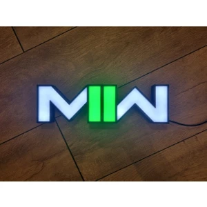 Call Of Duty Modern Warfare Led Duvar Lamba
