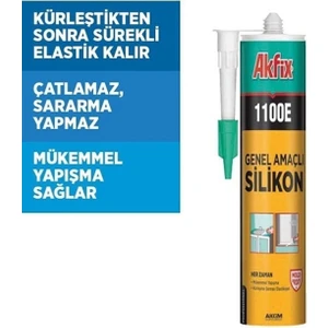 1100E Şeffaf Silikon 280 gr