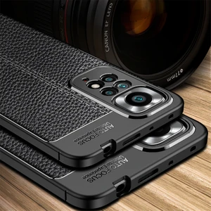 M.TK Moveteck Xiaomi Redmi Note 12 Pro 4g Kılıf Kamera Korumalı Deri Dokulu Dikişli Tarz Lansman Tam Kaplar Koruyucu