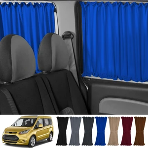 Oto Pandami Ford Connect 1.nesil 2002-2013 Uyumlu Mavi Raylı Oto Perde Takımı