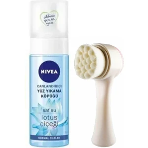 Yüz Yıkama Köpüğü Normal Ciltler 150 ml & Fluweel Yüz Temizleme Fırçası