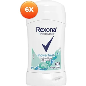 Shower Fresh Kadın Stick Deodorant 40 Ml. Altılı Set