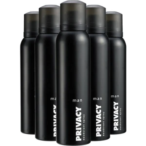 Privacy Man Erkek Deodorant 150 ml X5