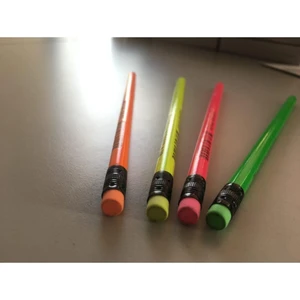 Candy Kurşun Kalem Silgili (10 Adet)