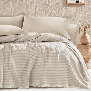 Gwen Tek Kişilik Pike - Bej