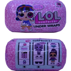 Kapsul Top 18CM Müzikli Işıklı Sürpriz Bebekli ve Hediye Cüzdan