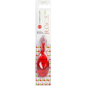 Bebekler Için Diş Fırçası Kırmızı 0-3 Ay Baby Extra Soft 4607152730333k