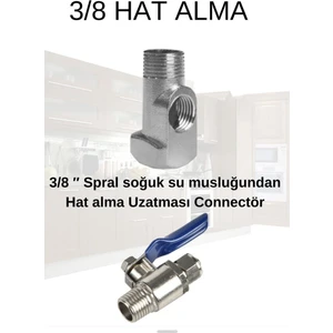 Su Arıtma Hat Alma Aparatı ve Küresel Vanası