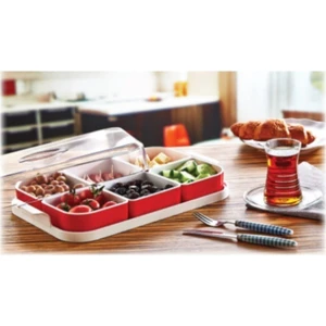 Kahvaltılık Seti 6 Parça Kapaklı Set