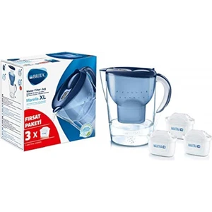 Brita Marella Xl 3 Filtreli Su Arıtma Sürahisi - Mavi