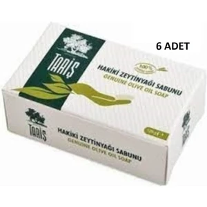 Zeytinyağlı El ve Saç Sabunu 125 Gr. 6 Adet