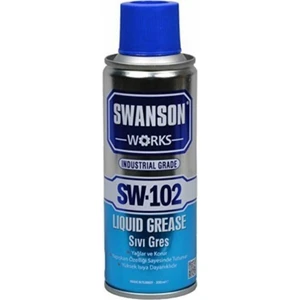 Swanson Works Sıvı Gres Yağı Rulman Dişli Yağlama Zincir Yağlayıcı Sprey 400 ml