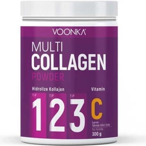Multi Collagen Powder Vitamin C Içeren Takviye Edici Gıda 300gr