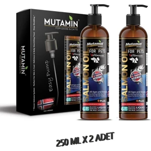 Mutamin Organics Mutamin Orgranics Norveç Somon Balık Yağı 250 ml x 2 Adet