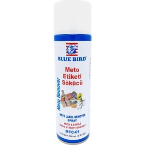 Blue Bırd Meto Etiketi Sökücü Sprey 500ML / BLUE-021 (Mtc-01)