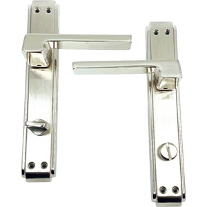 Anka/anka Aynalı (Wc) Kapı Kolu Nikel Saten (Sol)