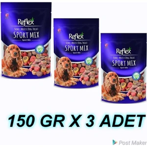 Semı-Moıst Sport Mıx 150 gr 3 Adet 150 gr Sport Mix Köpek Ödül