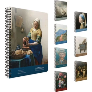 Art Master 100 Yaprak Çizgili 3 Adet Desenli Defter
