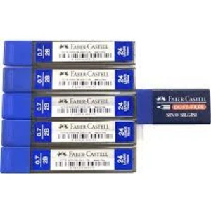 Faber Castell 5 Adet 0.7 Kalem Ucu ve 1 Adet Sınav Silgisi
