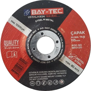 Bay-Tec MK0130 Taşlama Makinesi Çapak Alma Taşı 115MM