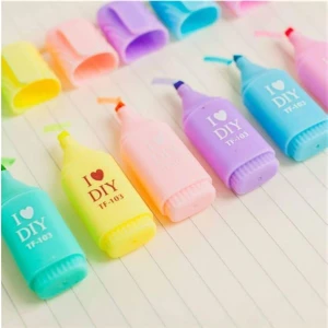 Fosforlu Kalem Mini 6 Lı Set Fosforlu Kalem Mini 6 Lı