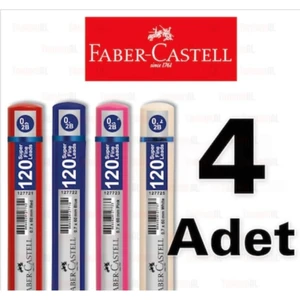 Faber Castel L  Min 0.7 2b 60 mm 120 Li Uç 4 Adet
