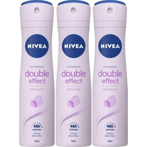 Double Effect Mor Düşler Sprey Deodorant 150 ml Kadın 3 Adet