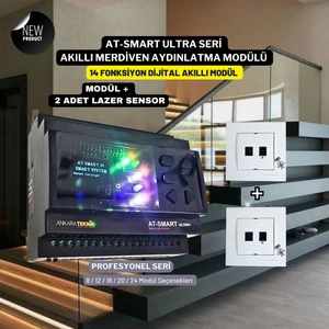 Oem Ultra Akıllı Merdiven Aydınlatma Sistemi ve 2 Adet Lazer Sensör/Profesyonel Seri