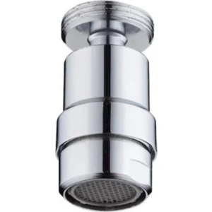 -Beyaz Tasarruflu Hareketli Oynar Başlıklı Musluk Ucu Musluk Filtresi Dış Dişli