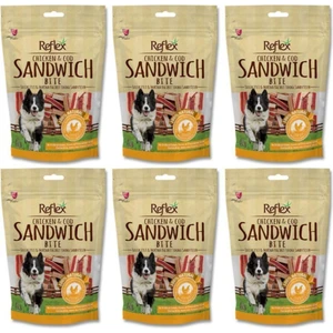 Kurutulmuş Tavuk Etli Çubuk Sandviç Köpek Ödülü 80 gr x 5 Adet