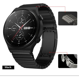 Nezih Case Xiaomi Watch S1 / S1 Pro / S1 Active 22MM Porshe Design Metal Paslanmaz Çelik Kordon
