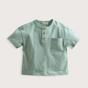 Tropic Düğmeli Tshirt Mint