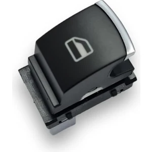 VW Caddy 2004-2010 Sağ Ön Kapı Cam Açma Düğmesi Krom 5K0959855