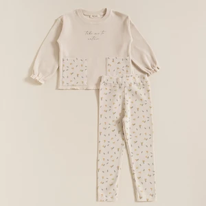 Forest Alt Üst Set Bej