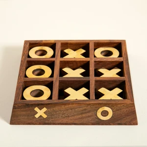 Gera Tic Tac Toe Oyun Seti Natural