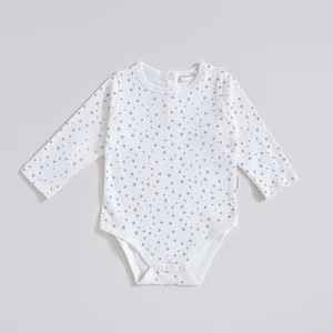 Party Yıldız Baskılı Body Ekru