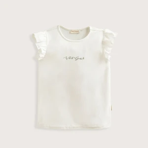 Floral Tshirt Ekru