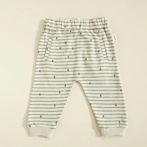 Kaktüs Cepli Eşofman Altı Ekru