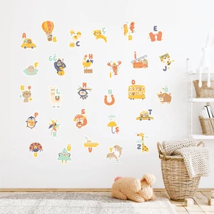 Ilk Alfabem Türkçe Duvar StickerJüppo Türkçe Alfabe Duvar Sticker, Eğitici Öğretici Duvar Sticker, Çocuk Odası, Kreş, Anaokulu