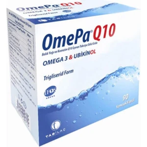 Tab Omepa Q10 Omega 3 Ubiquinol 90 Kapsül