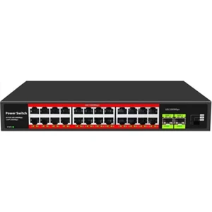 Uranıum POE-G2402SFP-300W 24 Port Gıgabıt+2xgb Sfp Uplınk Rackmount Poe Swıtch (Realtek Chıpset)