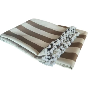 Pamukkale Branda Balkon Perdesi Su Geçirmez Korniş Tokalı Bağcıklı 540 x 230