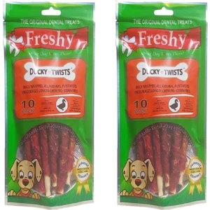 Ducky Twists Ördekli Köpek Ödül Maması 2 x 90 Gr. (2 Adet)