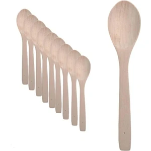 Doğuş Mutfak Ahşap Kaşık 27 cm Tahta Kaşık 5 Adet
