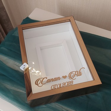 Verda Çerçeve Yeni Model 25X35 cm Ledli Bronz Pleksi Kaplı Fiyatı