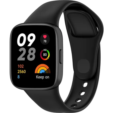 Kny Xiaomi Redmi Watch 3 Için Klasik Model Renkli Silikon